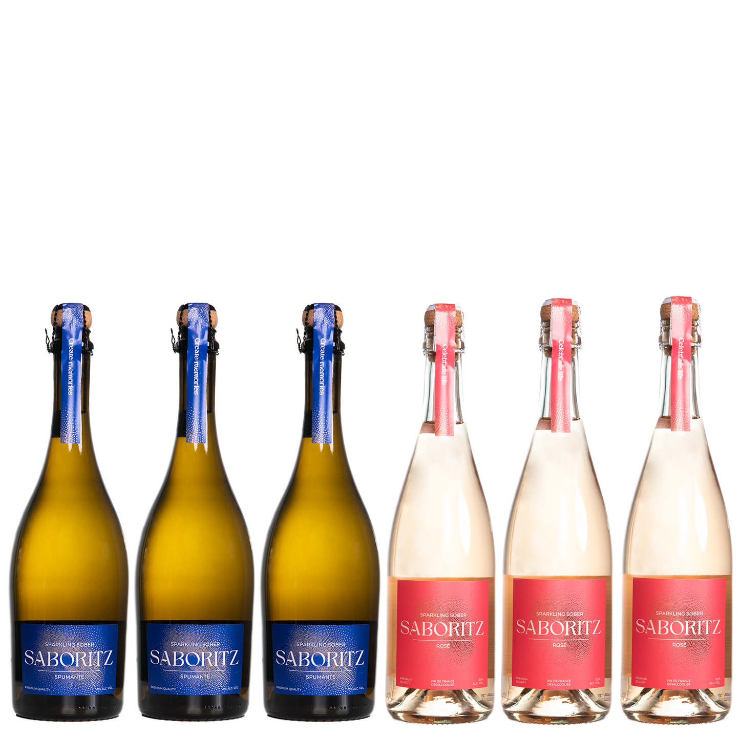 Alcohol-free sparkling wines from Saboritz