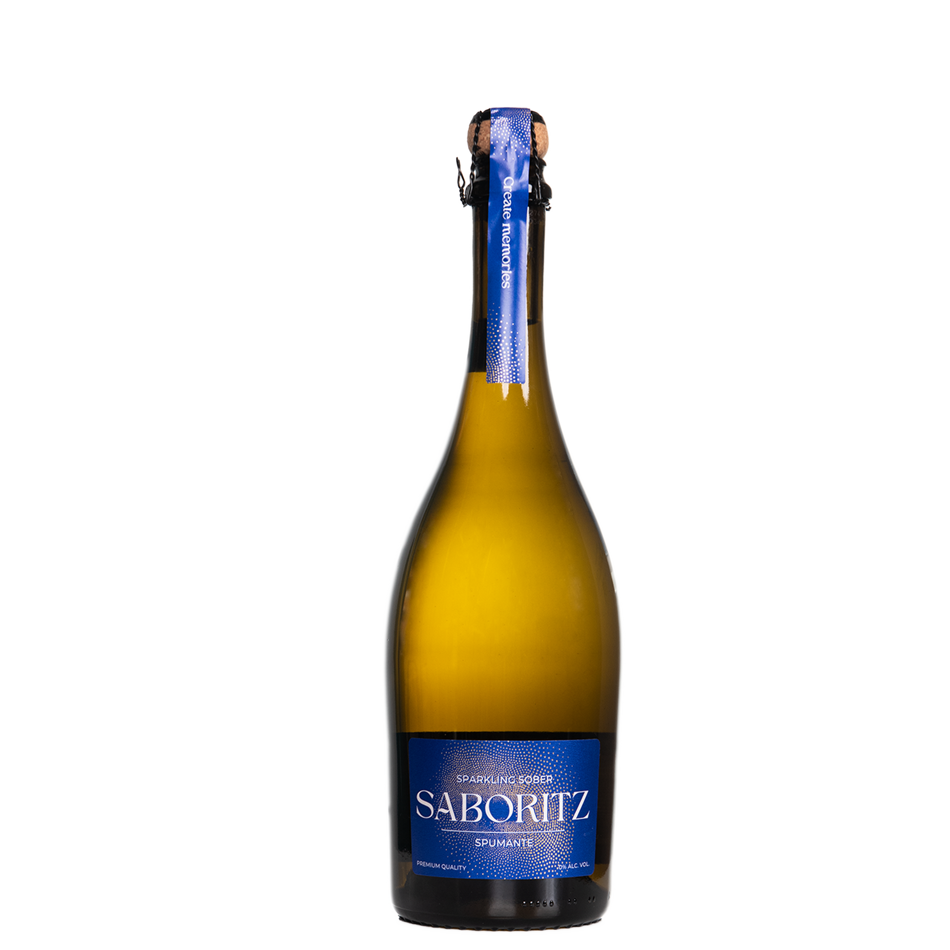 Alcohol-free champagne Saboritz Spumante
